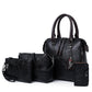 Kit Bolsa Fashion Feminina - 4 Pcs