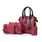 Kit Bolsa Fashion Feminina - 4 Pcs